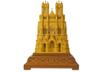 fire-gilt bronze Rheims cathedral clock